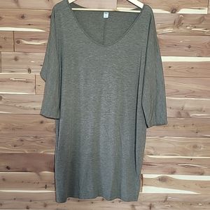 Old Navy Dress, Size L, Light Heather Brown